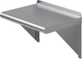 AmGood 12 in. x 16 in. Stainless Steel Wall Shelf | NSF Certified | Appliance &amp Equipment Metal Shelving | Kitchen Restaurant Garage Laundry Utility Room