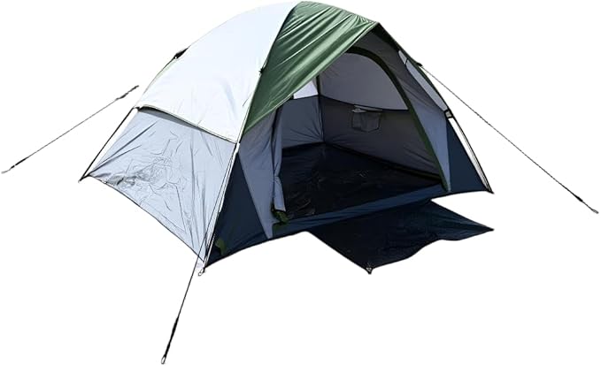 2-4 Person Camping Dome Double Tent Windproof and Rainproof Sturdy and Stable. Suitable for Hiking Trekking picnics and Other Outdoor Activities.