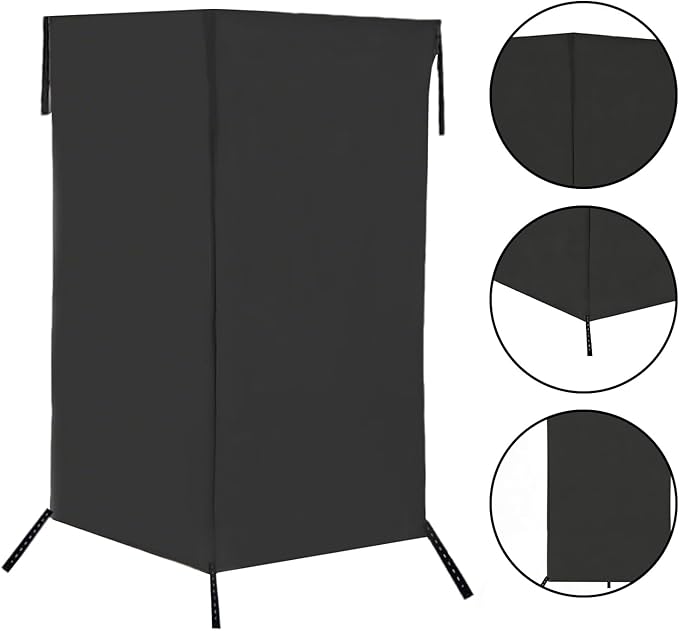 Mobile Privacy Tent - Portable Changing Room for Cars Outdoor Dressing Tent Quick Setup Privacy Shelter for Camping Beach Trips Bathroom Use Trailer Pontoon Car Truck Outdoor Adventures