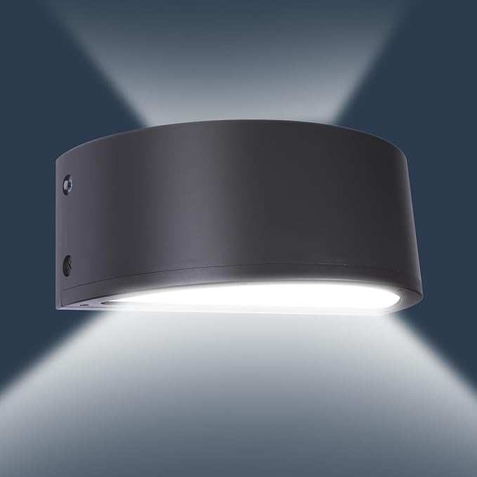 120W Up and Down LED Wall Pack Light 3000/4000/5000K 3CCT 60/80/100/120W Selectable Commercial Security Lighting Outdoor LED Wall Lights for Building Parking Lot Warehouse100-277V ETL Listed