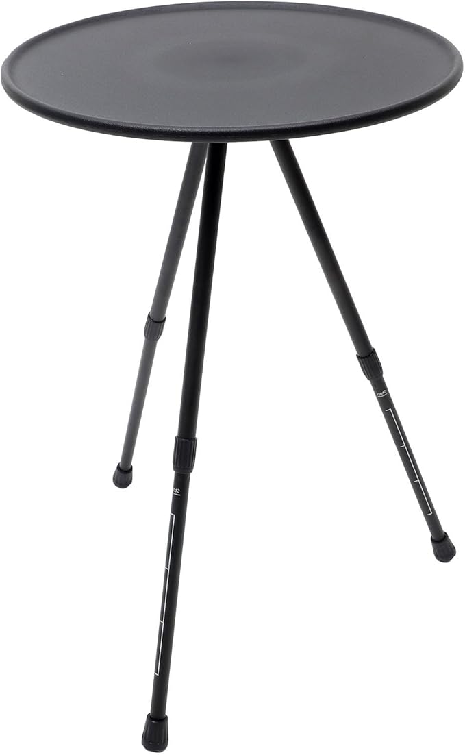 CHILDWEET Portable Folding Camping Table Outdoor Small Adjustable Tripod Foldable Grill Table for Hiking Picnic BBQ Balcony Use with Carry Handle