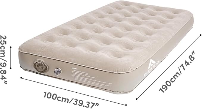 Sleeping Pad for Camping Inflatable Airbed with Built in Quick Self-Inflating Camping Bed Portable Air Mattress for Home Campings Travel