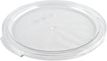 Cambro RFSCWC12135 Polycarbonate Camwear Cover for 12 18 and 22-Quart Round Storage Container Clear