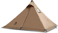 OneTigris APEX Trail Teepee Tent Waterproof Windproof Hot Tent with Stove Jack 2 Person Tent for Camping Hiking Bushcraft Bikepacking Travel