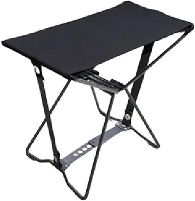 Lightweight Oxford Cloth Portable Folding Stool – Mini Outdoor Stool for Camping Travel Fishing &amp Queuing(Black S)