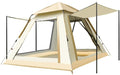 Outdoor Camping Tent Canopy 2-in-1 3-4 People Beach Fully Automatic Portable Folding Camping Equipment