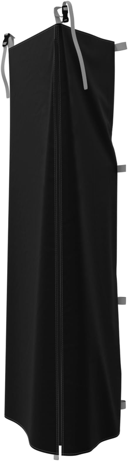 EAGLE PEAK Portable Privacy Tent Changing Room for Pop Up Canopy Fits Canopies with Cross Bars Outdoor Hanging Privacy Curtain 29.5 L x 29.5 W x 80.7 H Black