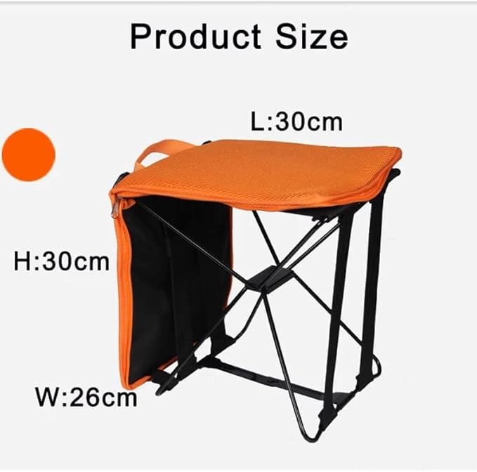 Portable Foldable Camping Chair Bag Folding Hiking Outdoor Bag for Trekking Picnic Beach Seat Fishing Tools Chair