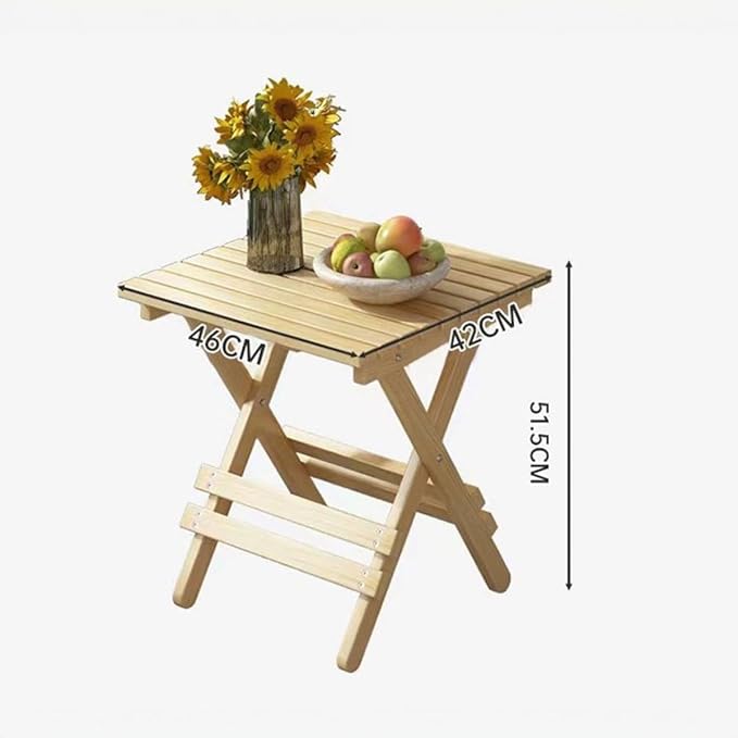 Folding Chairs Solid Wood Folding Chair for Outdoor Use Space Saving Lightweight Durable Fabric Ideal for Camping Beach Patio Garden Poolside Relaxation