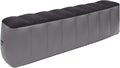 Car Air Inflation Mattress 51.18x11.02x16.54 Comfortable Rear Seat Air Travel Bed Car Sleeping Mat for Napping Travel Black Gray