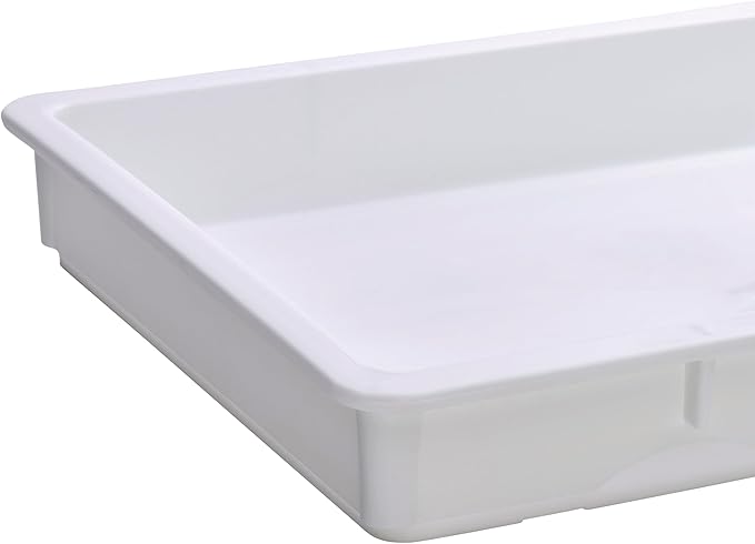 18x26x3 Plastic Stackable Pizza Dough Proofing Box Dough Container - NSF (29A-008)