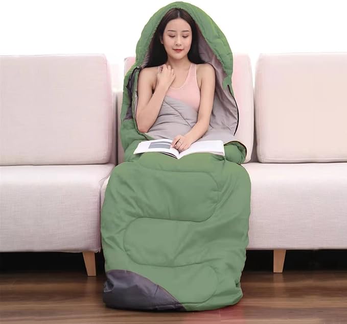 tuphen- Sleeping Bags for Adults Kids Boys Girls Backpacking Hiking Camping Microfiber Liner Cold Warm Weather 4 Seasons Indoor Outdoor Use Lightweight &amp Waterproof