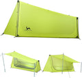 TOMOUNT Ultralight Bivy Tent 15D Nylon Trekking Pole Tent for one PersonLightweight Backpacking TentWaterproof Windproof Tents for ClimbingCampingHikingTrekking