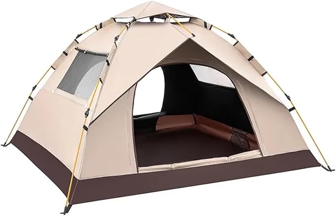 2 Person Tent for Camping Instant Pop Up Camping Tent with Screen Porch Family Tent for Outdoor/Hiking/Traveling with Tote Bag Camp Dome