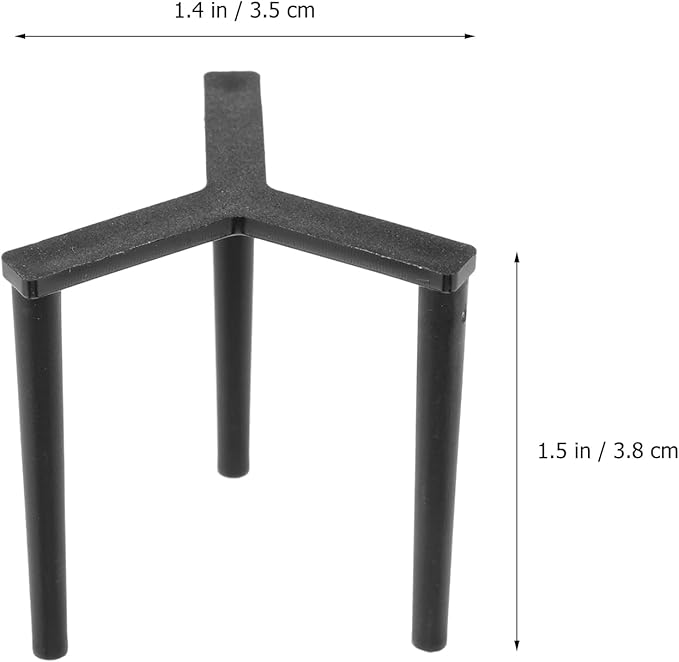 GLEAVI Pizza Stand Tripod Protectors 200Pcs Reusable Plastic Pizza Saver for Takeaway Preventing Sticking and Crushing Serving Rack