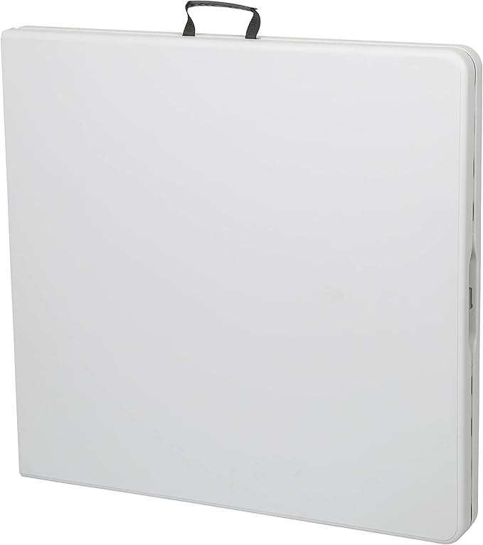 Stansport Folding Camp Table White 59.8 L x 29.1 W x 29.1 H