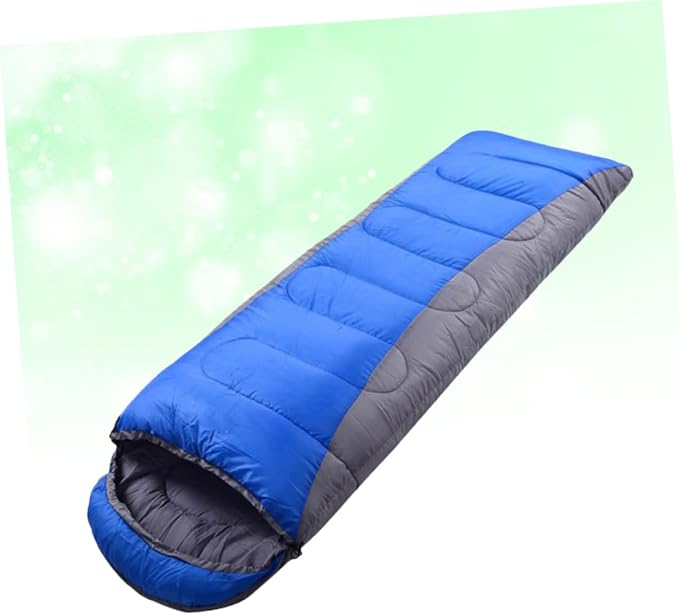 VICASKY Winter Thickened Camping with Drawstring Hood and Durable Outdoor Sleeping Sack for Hiking Backpacking Trekking Cold Weather Use