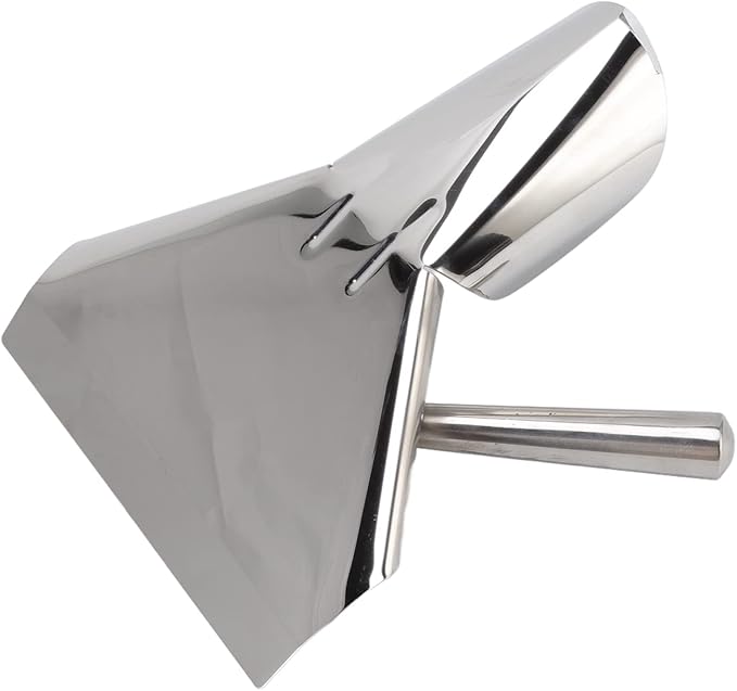 Stainless Steel Food French Fry Popcorn Shovel Easy To Use for Cinemas and Buffet