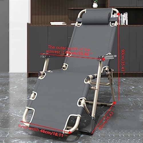 Lounge Outdoor Folding Sun Lounger Chairs with Adjustable Reclining Positions and Cushion Portable Patio Lounge Chair for Garden Beach Lawn Camping and Pool