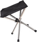 Happyyami Ultralight Portable Camping Chair Telescopic Folding Stool for Outdoor Activities