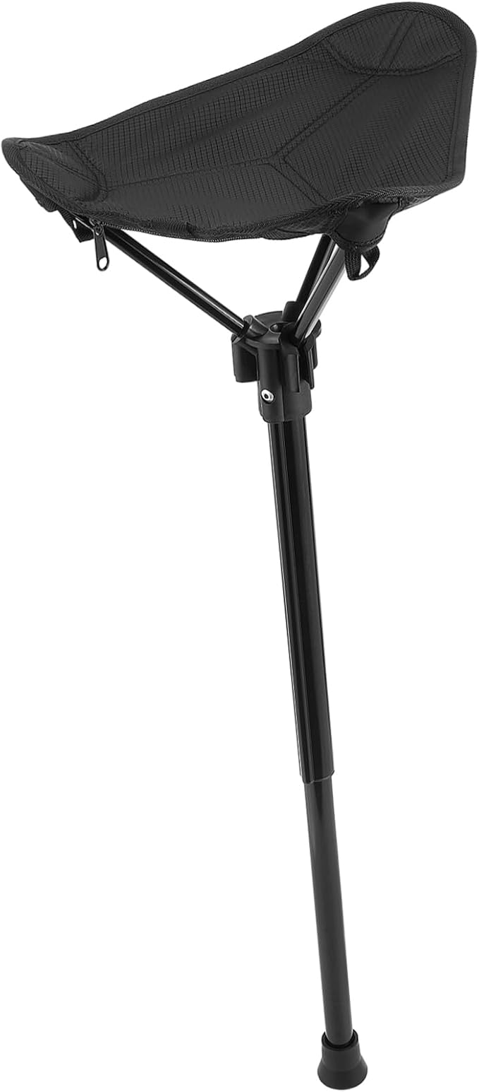 VANZACK Lightweight Compact Portable Folding Stool Chair for Camping Gear Must Haves