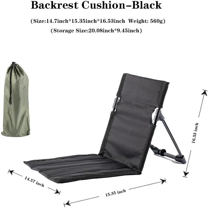 Outdoor Portable Ultra Light Foldable Lounge ChairPortable Beach Lounge ChairOutdoor Barbecue FishingBeach Camping Picnics Road trips Including Storage Tote Bags Black Army Green Khaki