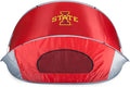 PICNIC TIME NCAA Iowa State Cyclones Manta Portable Beach Tent - Pop Up Tent - Beach Sun Shelter Pop Up