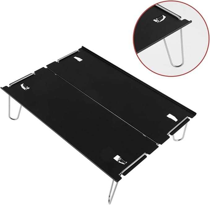 Aluminum Alloy Folding Table Outdoor Picnic Desk Multi-Purpose Tea Table Easy Fold