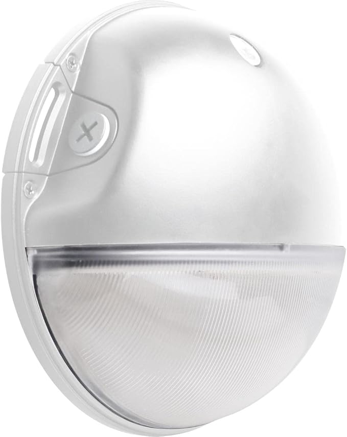 Nuvo 65/752 LED CCT Selectable Small Round Aluminum Outdoor Wall Pack Light 3000K/4000K/5000K 20W White