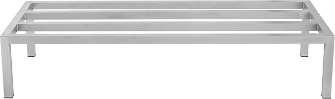 Commercial NSF Aluminum Dunnage Rack - 2000 lb. Weight Capacity - 60x18x12 (28W-138)