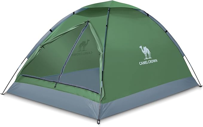 CAMEL CROWN Tents for Camping 2/3/4/5 Person Camping Dome Tent WaterproofSpacious Lightweight Portable Backpacking Tent for Outdoor Camping/Hiking