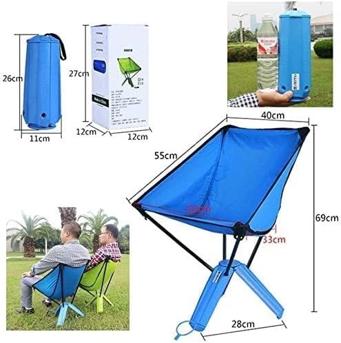 Outdoor Folding Camp Chair Portable Camping Chair for Fishing Hiking and Travel Supports 250lbs Lightweight and Ergonomic Design
