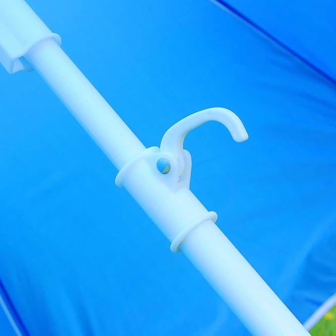 Yescom Double Folding Chair w Umbrella Table Cooler Fold Up Picnic Camping Beach Garden