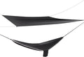 HammocksCamping Hammock with Mosquito Net and Rain Fly Tarp200kg Load CapacityLightweight Portable Hammock for BackpackingHikingand Travel-Black/Grey