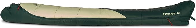 Kelty Cosmic Synthetic Fill 20 Degree Backpacking Sleeping Bag – Compression Straps Stuff Sack Included