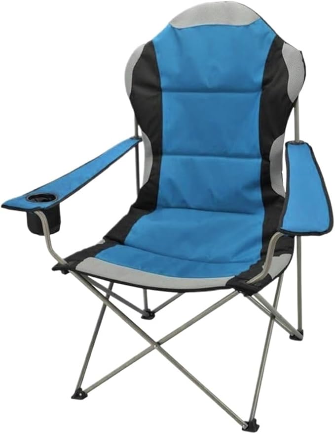 PETRELS Outdoor Folding Chair Sun Lounger Folding Chair Lightweight Folding Ultralight Camping Stool Beach Chair(Blue)