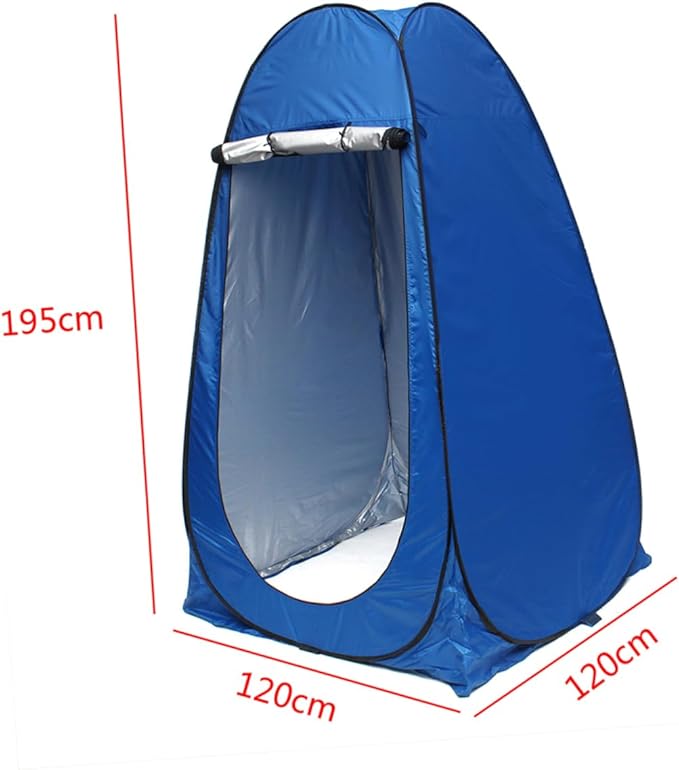 YARNOW 1Pc Portable Outdoor Changing Tent for Fishing Camping Beach Use Automatic Setup Movable Privacy Room Design Blue Multi Purpose Tent for Easy Storage