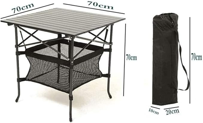 Camping Folding Table Portable Lightweight Foldable Small Table Perfect for Outdoor Camping Picnic Beach Hiking Easy to Install &amp Clean