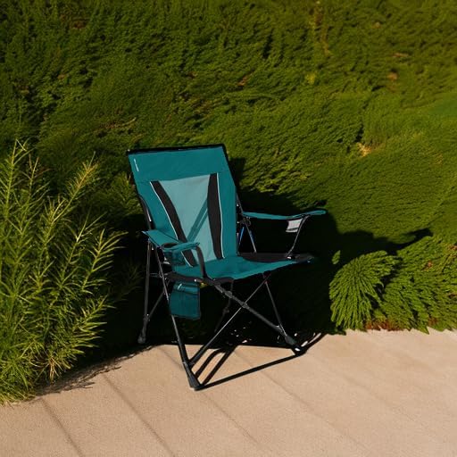 Kijaro XXL Dual Lock Portable Camping Chair - Supports Up to 400lbs - Enjoy The Outdoors in a Versatile Folding Sports &amp Outdoor Chair