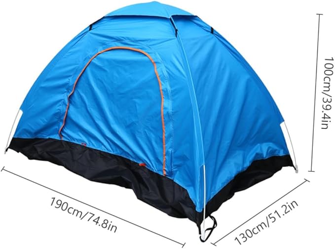 Balacoo Simple Automatic Rainproof Beach Canopy Tent Portable Outdoor Camping Tent for People Lightweight for Fishing Hiking and Outdoor Activities