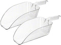 Betolla (2 Pack) 64 oz Polycarbonate Utility Scoops – Heavy-Duty Shatter-Resistant Scoops for Ice Dry Goods Candies Spices Popcorn Flour &amp More