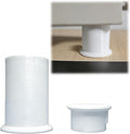 Foot &amp Cap Set for HDX 5‑Tier Shelving – Replacement Shelf Feet and End Caps for Garage &amp Home Storage Racks – Easy Snap‑in Parts4 Packs