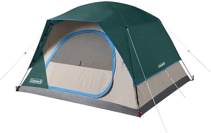 Coleman Skydome™ 4-Person Camping Tent - Evergreen