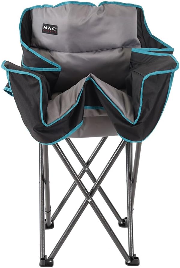 MacSports Modern Club Chair-Gray