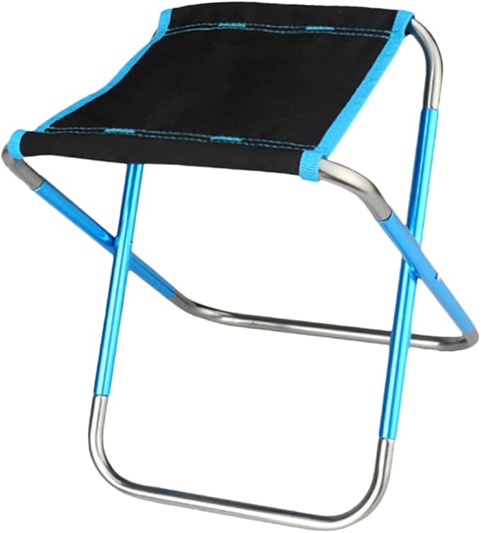 KICHOUSE Camping Supply Multi-Function Stool Folding Fishing Chair Portable Outdoor Stool