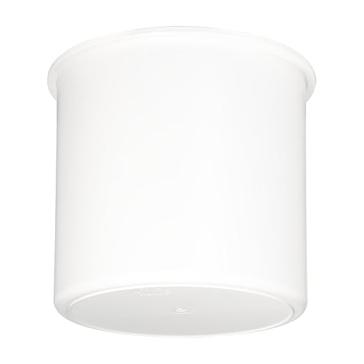 Carlisle FoodService Products Coldmaster Ice Cream Server Insulated Crock with Lid for Kitchens and Restaurants Plastic 3 Gallons White