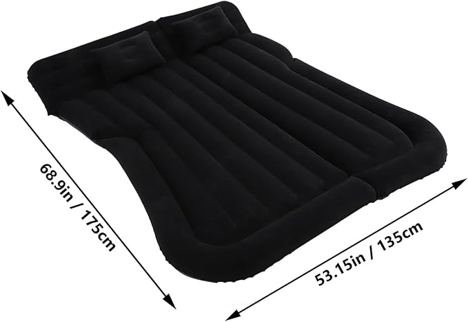 GALPADA 1Set Portable Inflatable Car Mattress Versatile Air Mattress for Travel SUV Backseat Outdoor Camping Durable Design with Comfortable Support for Sleep