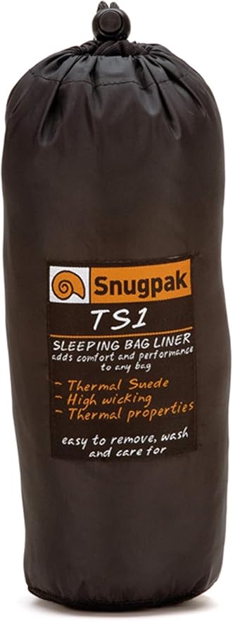 Snugpak TS1 Thermal Suede Sleeping Bag Liner Polyester Warm Insulation