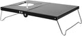 balacoo Camping Table Grill Stand for Outdoor BBQ Smoke Grill Open Fire Cooking Stand Sturdy Versatile Lightweight