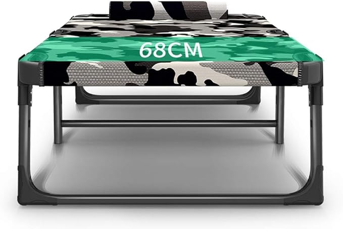 Patio Lounge Chairs Folding Camp CotComfort Folding Military Bed Camping COT with Free Mat Ideal for Camping and Hunting Indoor Guest Bed Easy Assemble RecliA-with Mattress